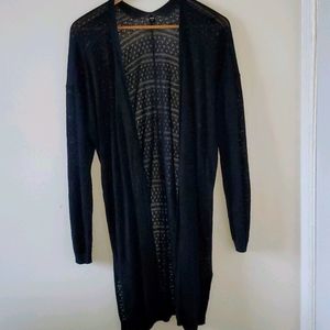 Uniqlo Pointelle Long Cardigan